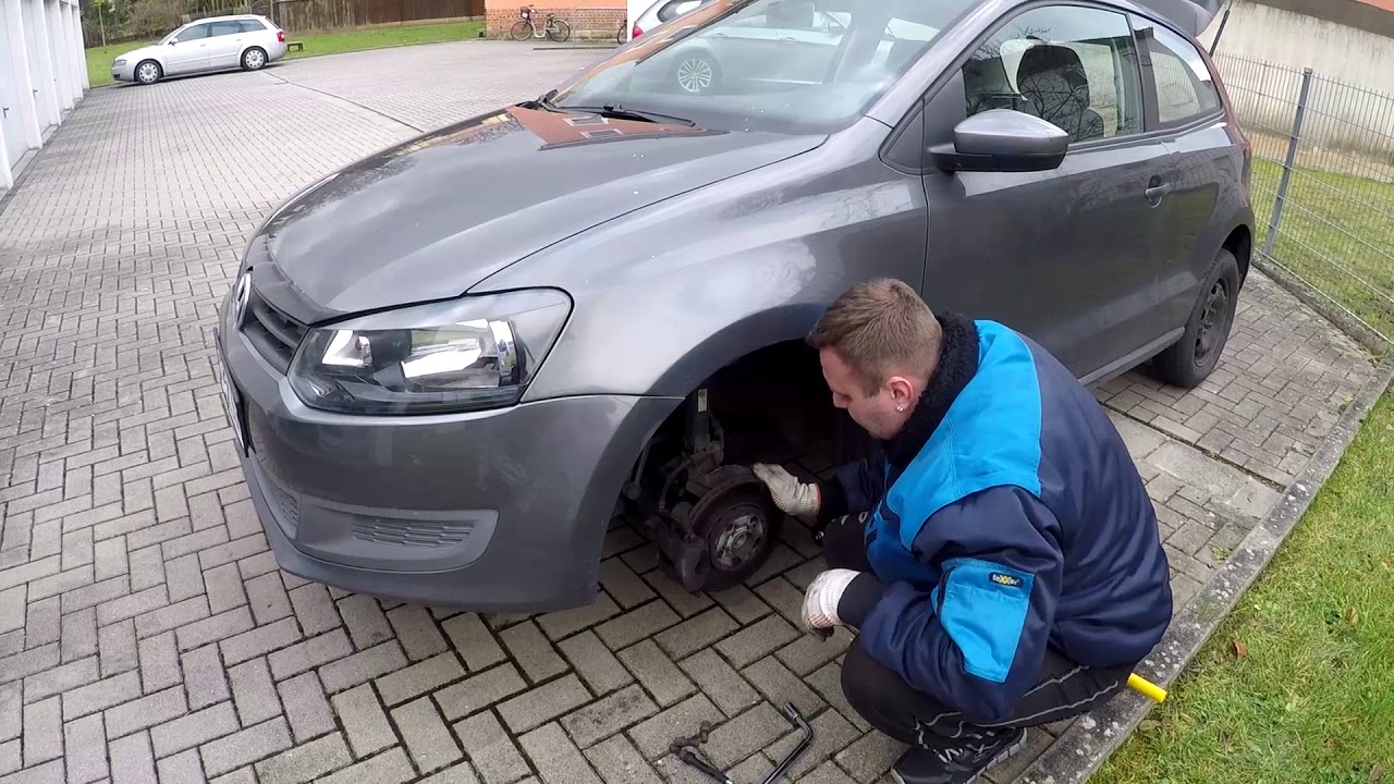 Проблема при замене колёс на Фольксваген Поло (Vw Polo 6R)