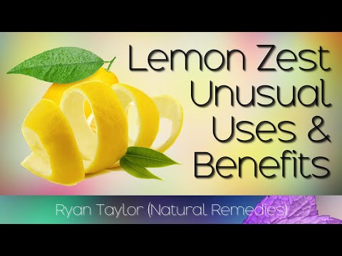 Lemon Zest: Benefits and Uses (Lemon Peel)