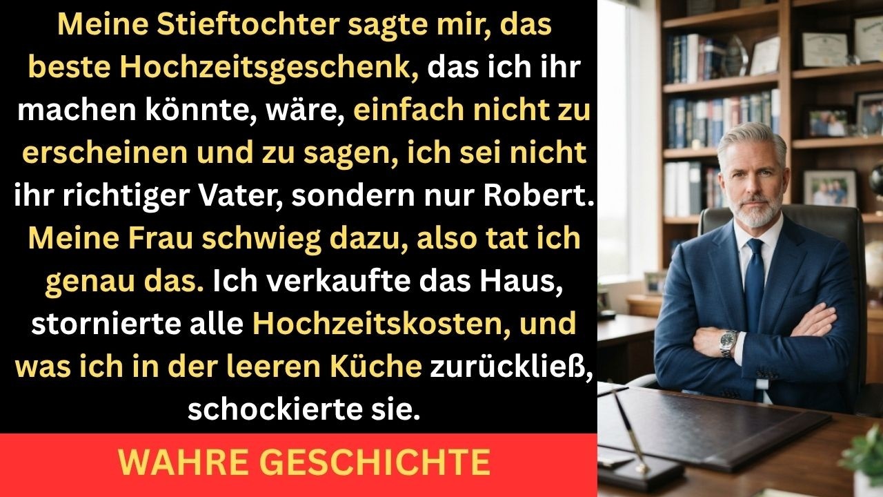 „Du bist doch nur der Mann, der alles bezahlt.“ Meine Stieftochter sagte es mir mitten beim Abendessen, ganz ruhig, als wäre ich ein Angestellter und kein Familienmitglied. Ich wartete auf ein...