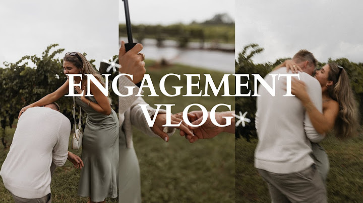 ENGAGEMENT VLOG