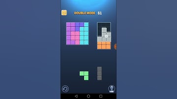 Block Puzzle King Double Mode Level 81 Walkthrough Solution