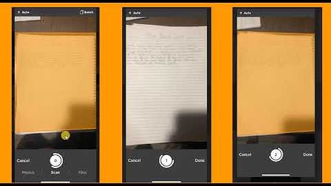 Genius Scan Instructional Video
