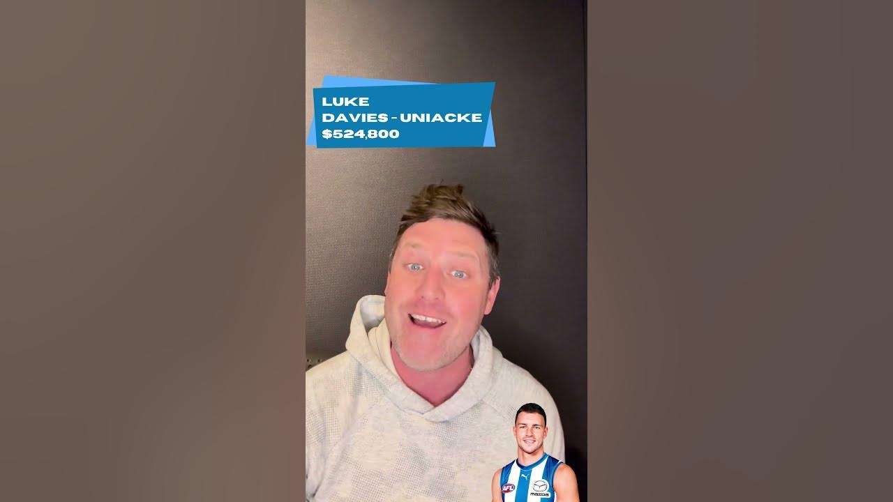 SuperCoach Value Luke DaviesUniacke YouTube