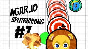 Agar.io Splitrunning #7 // Popsplit! Tricksplit! Splitrunning!