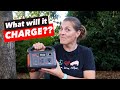 Jackery 240 Power Station vs Dry Camping - What will it charge??