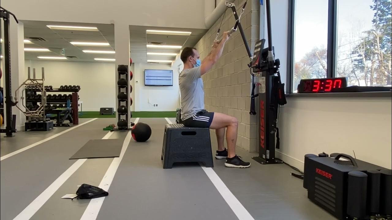 Seated Bent Arm Lat Pull Downs YouTube