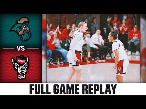 Coastal Carolina vs NC State Full Game Replay | 2025-26 ACC Women's Basketball