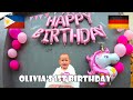 Half Filipina, Half German | Olivia's First Birthday Party 🎂