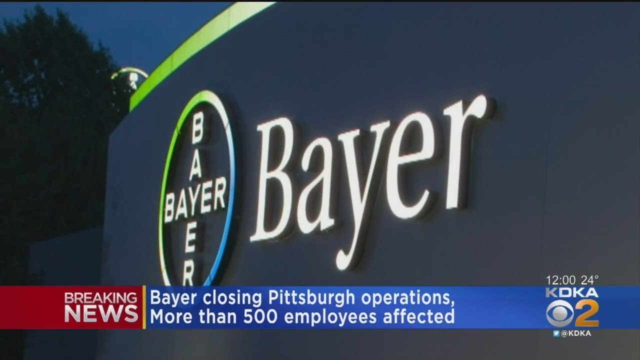 Bayer Corporation Closing Down All Pittsburgh Operations YouTube
