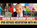 Biafra Referendum Debate: IPOB Insists on Nnamdi Kanu Before Negotiations