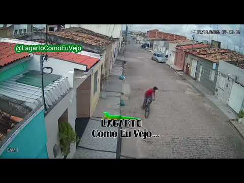 Suspeito de assaltos é perseguido por populares em Lagarto #lcev #lagartocomoeuvejo