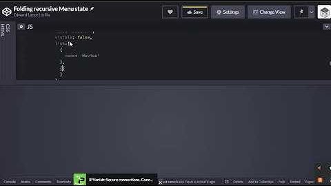 【Vue js】 Folding recursive Menu expand and collapse  state