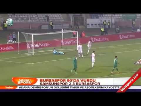 Samsunspor Bursaspor  2 3