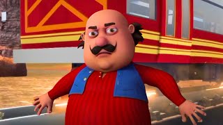 Motu का समोसा शक्ति ने Train को बचाया  | Motu Patlu VS Dr. Destroyer
