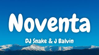 Download Lagu DJ Snake \u0026 J Balvin - Noventa (Lyric Video) MP3