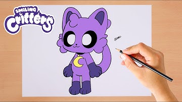 Drawing Chibi CatNap | How to draw Chibi  CatNap | Poppy Playtime Chapter 3 - Smiling Critters
