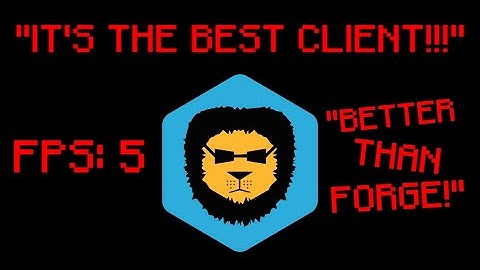 Badlion Client players be like... (Hypixel Skyblock)