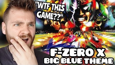 First Time Hearing "Big Blue Theme" | F - ZERO X OST | REACTION