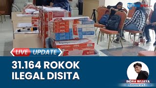 31.164 Batang Rokok Ilegal Disita Petugas, bakal Kirim Lewat Bandara SIM: Ada Merk HD hingga Camilia