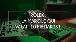 ROLEX : LA MARQUE AU 10 MILLIARDS DE CHIFFRE D'AFFAIRE !