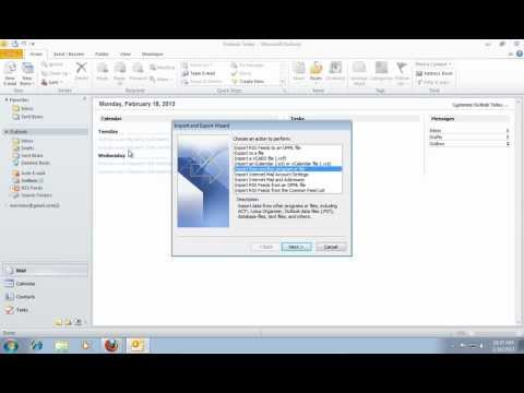 How to Export Outlook 2010 to Google Contacts