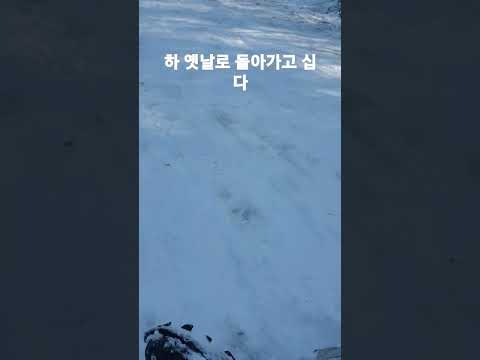 옛날로 돌아가고 싶다..