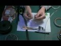 Glass Painting: Working With Adhesive Lead Part 1: Making your own Blank Roundle for Glass Painting