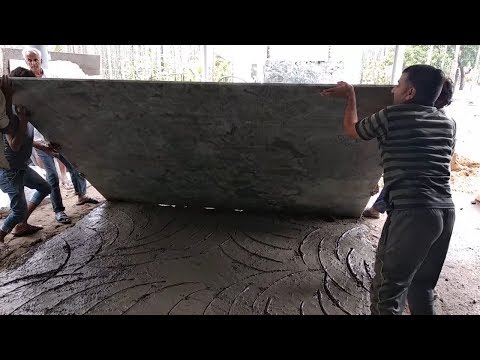 वीडियो: आप एक बड़े पत्थर के स्लैब को कैसे हिलाते हैं?