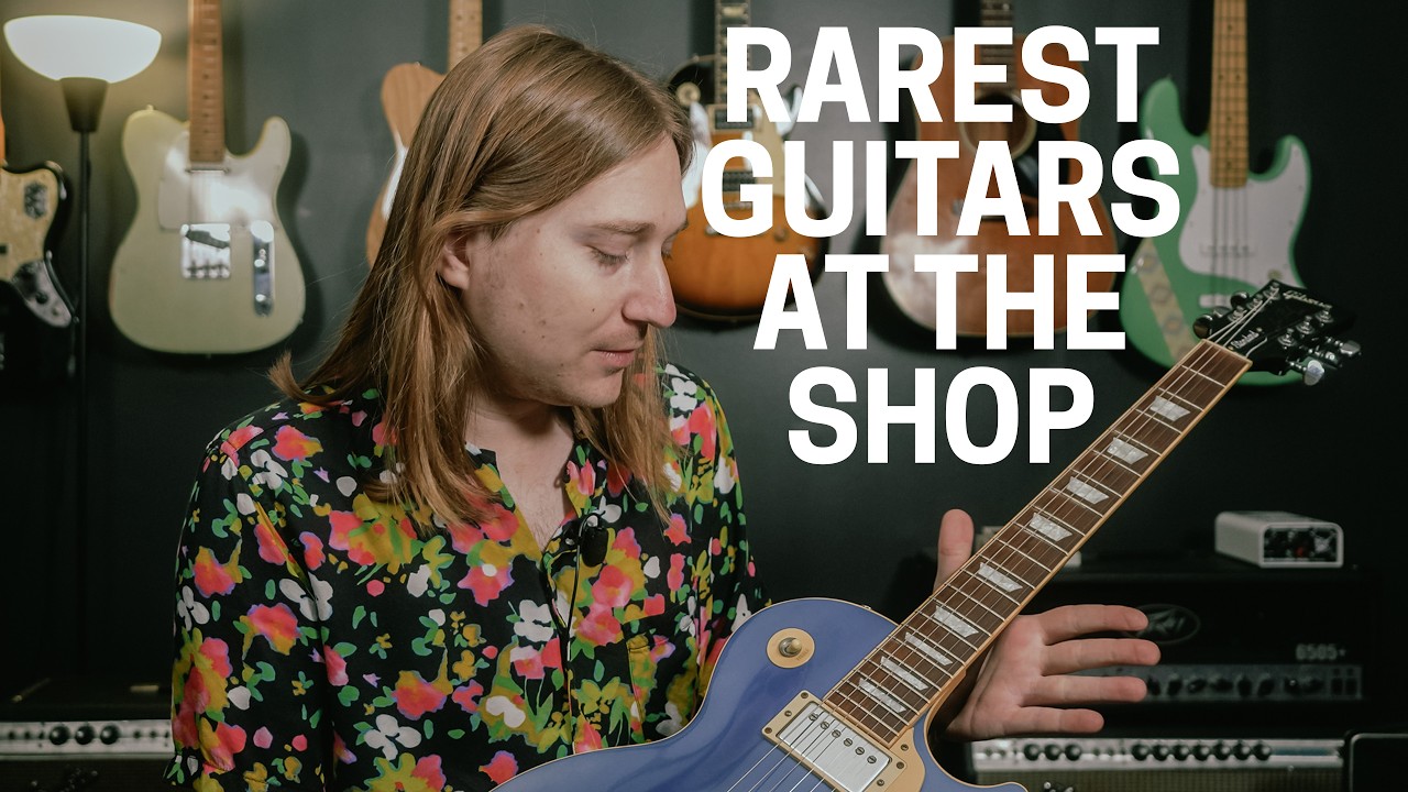 希少レアモデル Ventura ROSE 12弦 ギター ビンテージ【整備品】 I Found the RAREST Production Guitars in the Shop Right Now - YouTube