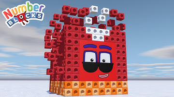 Looking for Numberblocks MATHLINK CUBE 10x11x11 is Numberblocks 1210 HUGE Number Pattern