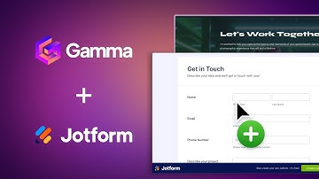 How to Add Jotform Forms to Gamma AI