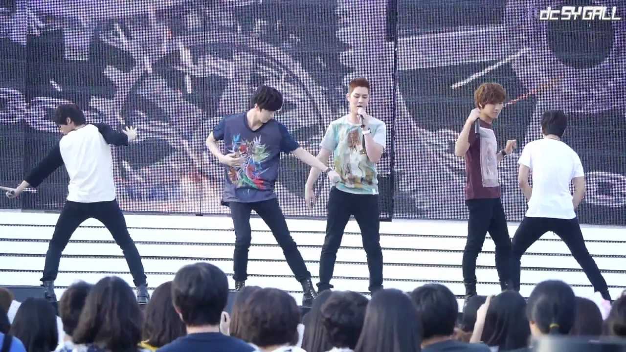 120808 청주 프라임콘서트 - 엠블랙 전쟁이야 리허설