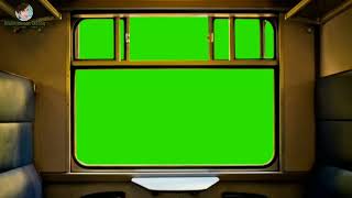 3D window frame green screen effects-Green Screen Master