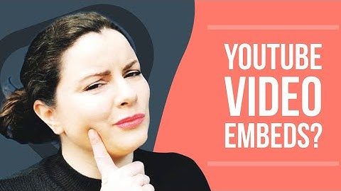 YouTube video embed with schema and lazy loading