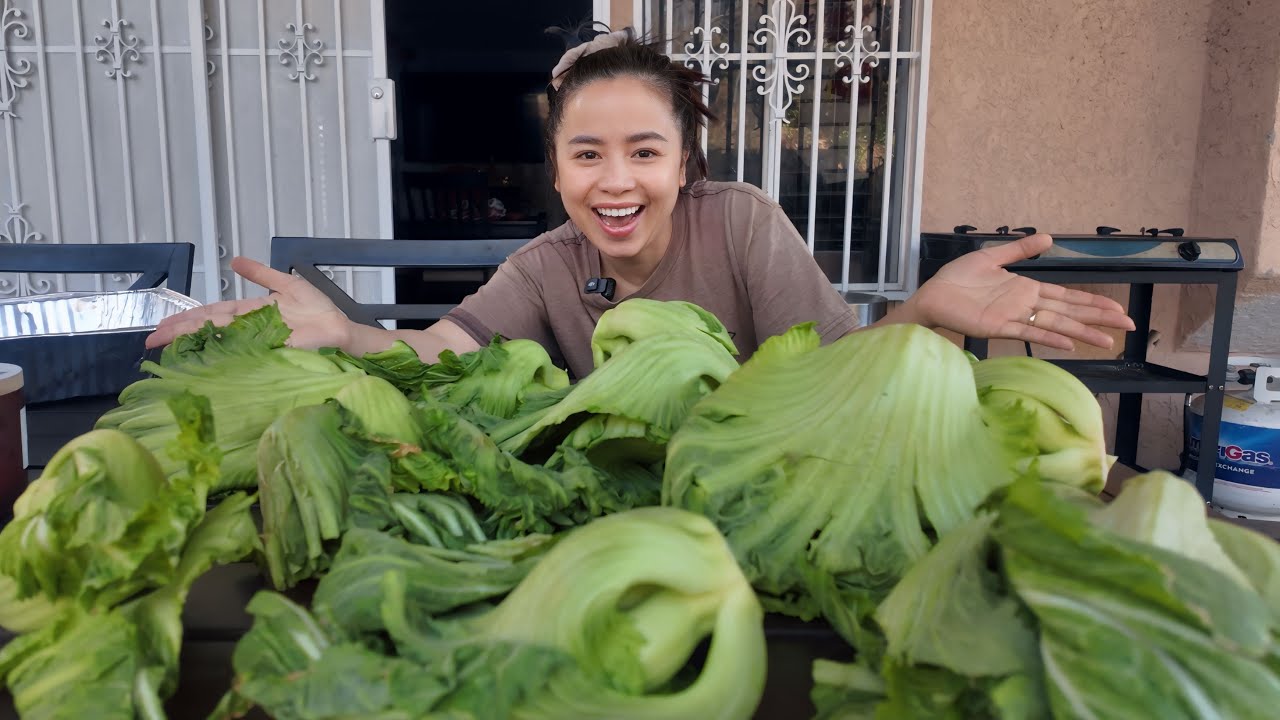 Muối dưa cải đón Tết tại Mỹ: Cực dễ, ai cũng làm được!