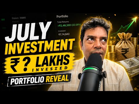 My July Investment Portfolio Revealed! 💰 Stocks I Bought This Month