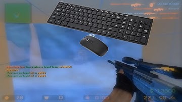 CS SOURCE : ASMR with Wireless Office Keyboard and Mouse | CHILL