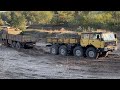 Tatra 815 6x6 против vs. Tatra 813 8x8 / Tauziehen Tug of War