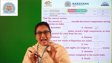 AP & TS Social Studies Assignment Class IV Day 13 Video