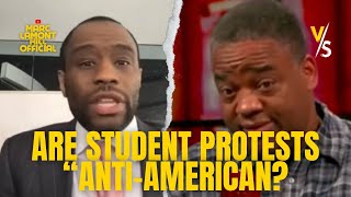 Marc Lamont Hill BATTLES Jason Whitlock Over Pro-Palestinian Student Protests on College Campuses!!