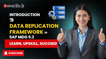 Introduction to Data Replication Framework in SAP MDG 9.2 | ZaranTech
