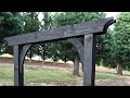 DIY Gate Arbor