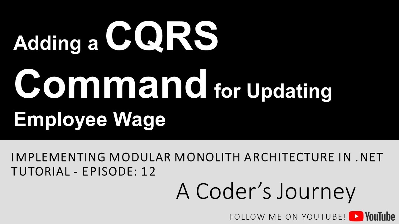 Modular Monolith Architecture in .NET #14 - Conclusion