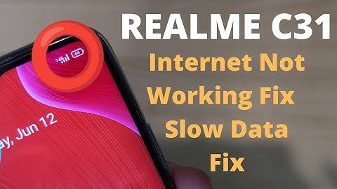 Realme C31 Internet Settings Data Slow Only Show But Not Proper Work | APN For 4G+ Settings
