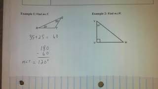 Angle Relationships Lesson#1