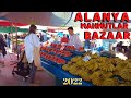 TURKISH BAZAAR İN ALANYA 2022 ! MAHMUTLAR BAZAAR WALKİNG TOUR ! ANTALYA TURKISH STREET FOOD 4K