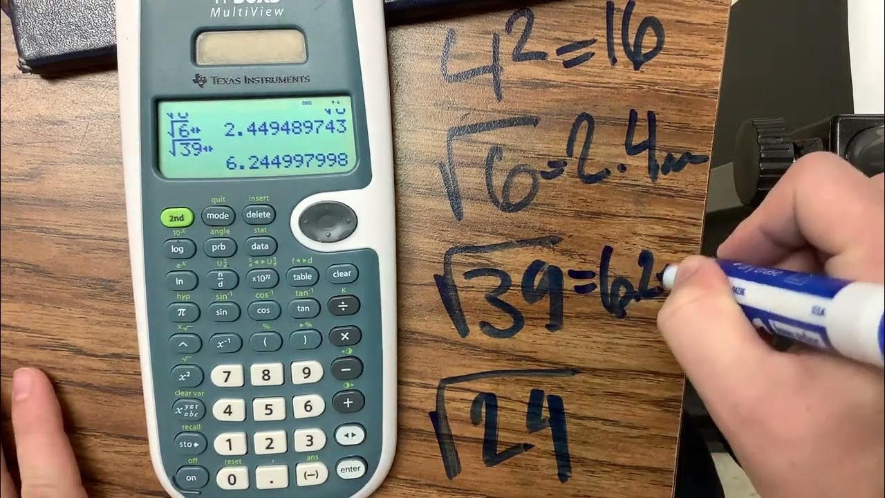 8th Grade Calculator Basics #5 : TI 30XS Multiview - YouTube