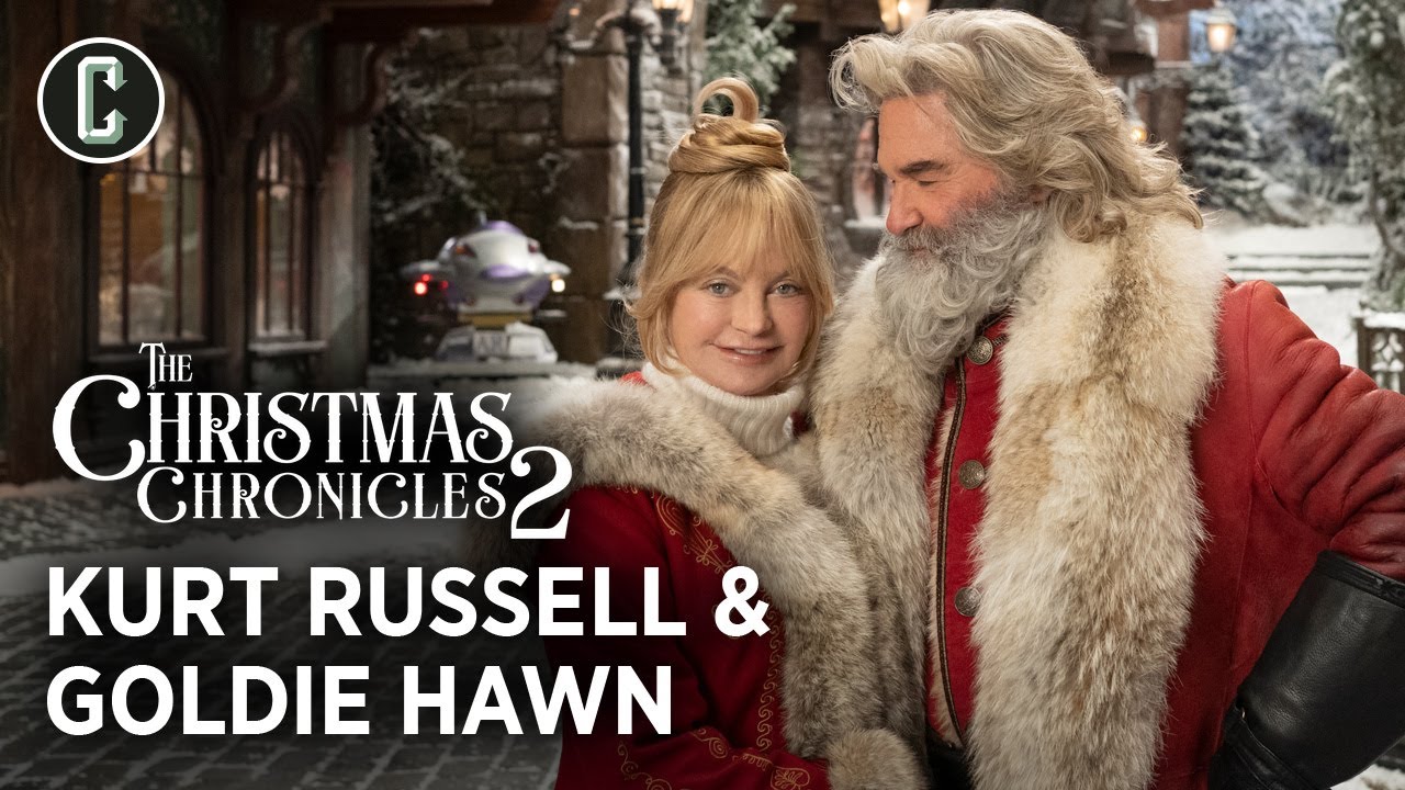 Goldie Hawn & Kurt Russell on Christmas Chronicles 2's Mrs. Claus