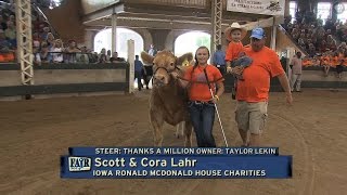 Governor's Charity Steer Show | Iowa State Fair 2014
