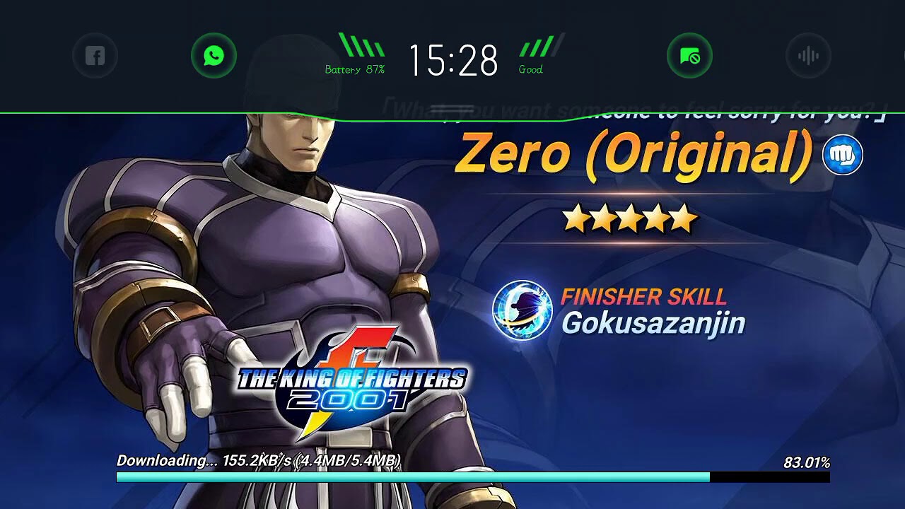 Kof Download cant be finished